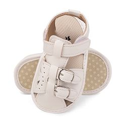 Cute Walk by Babyhug Booties with Velcro Closure - Beige