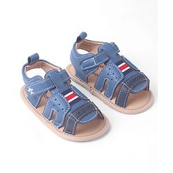 Cute Walk by Babyhug Booties With Velcro Closure - White