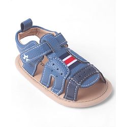 Cute Walk by Babyhug Booties With Velcro Closure - White