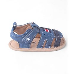 Cute Walk by Babyhug Booties With Velcro Closure - White