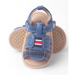 Cute Walk by Babyhug Booties With Velcro Closure - White