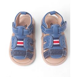 Cute Walk by Babyhug Booties With Velcro Closure - White