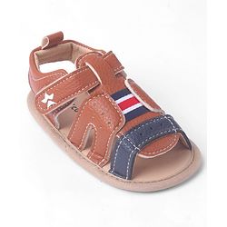 Cute Walk by Babyhug Booties With Velcro Closure - White