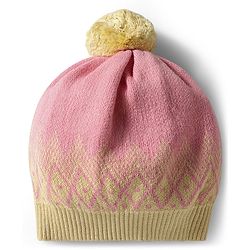 Babyhug Knit Full Raglan Sleeves Pullover Sweater Set with Cap & Aztec Design - Pink