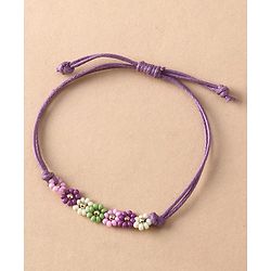 Babyhug Free Size Friendship Bands With Floral Design Pack Of 3 - Multi Colour