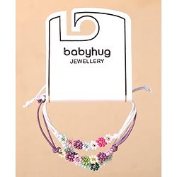 Babyhug Free Size Friendship Bands With Floral Design Pack Of 3 - Multi Colour