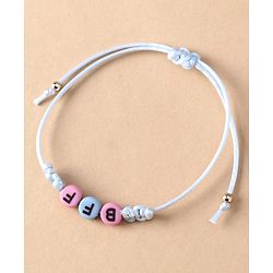 Babyhug Female BFF Free Size Friendship Bands Pack of 5 - Multicolor