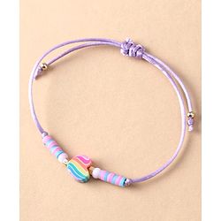 Babyhug Female BFF Free Size Friendship Bands Pack of 5 - Multicolor