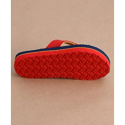 Cute Walk by Babyhug Flip Flops With Animal Print - Blue