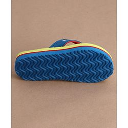 Cute Walk by Babyhug Flip Flops With Penguin Print - Green
