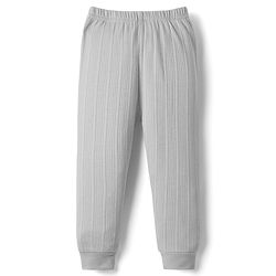 Babyhug Knit Full Sleeves Solid Thermal Inner Wear Set - Light Grey