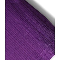 Babyhug Cotton Knit Full Sleeves Solid Color Thermal Vests & Pant Set - Purple