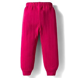 Babyhug Knit Full Sleeves Solid Pullover Thermal Set with Vest - Dark Pink