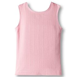 Babyhug Knit Sleeveless Solid Color Thermal Inner Vest -  Pink