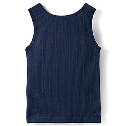 Babyhug Knit Sleeveless Solid Thermal Vest - Navy Blue