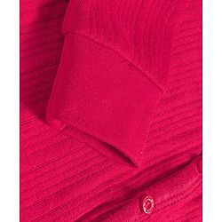 Babyhug Cotton Knit Full Sleeves Solid Colour Thermal Vest - Red