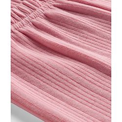 Babyhug Knit Full Length Solid Color Thermal Inner Wear Legging - Pink