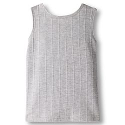 Babyhug Knit Sleeveless Solid Color Thermal Inner Vests Pack Of 2 -  Grey & Light Grey