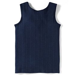 Babyhug Knit Solid Color Thermal Vests Pack of 2 - Red & Navy Blue