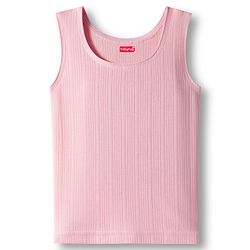 Babyhug Knit Sleeveless Solid Color Thermal Inner Vests Pack Of 2 -  Pink & Light Blue
