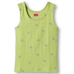 Babyhug Knit Full Sleeves Pullover & Sleeveless Thermal Vest & Pant Set with Origami Plane Print - Green