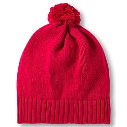 Babyhug Cotton Knit Full Sleeves Pullover Sweater Set with Cap & Cable Knit Design - Red