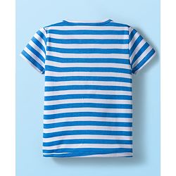 Babyhug Disney Interlock Knit Half Sleeves Jhablas With Dalmatians Print Pack Of 3 - White Blue & Sea Green