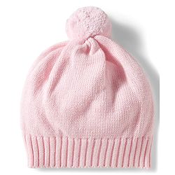 Babyhug Cotton Knit Full Sleeves Pullover Sweater Set with Cap & Cable Knit Design - Pink