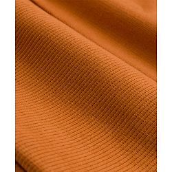 Babyhug Knit Full Length French Terry Lounge Pant With Text Patch - Brown