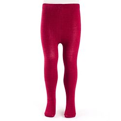 Cutewalk by Babyhug Anti Bacterial Footed Solid Color Tights  - Maroon
