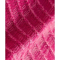 Babyhug Knit Full Length Woollen Pant With Text Embriodery - Pink