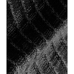 Babyhug Knit Full Length Woollen Pant With Text Embriodery - Charcoal Grey