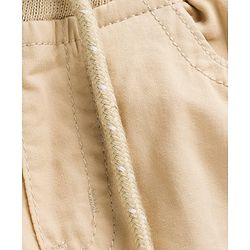 Babyhug Poplin Woven Full Length Solid Colour Trouser Pant - Orange