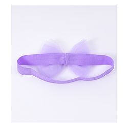 Babyhug Free Size Headbands With Bow Applique Pack Of 4 - Multi Colour