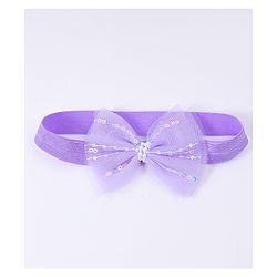 Babyhug Free Size Headbands With Bow Applique Pack Of 4 - Multi Colour