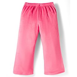 Babyhug Velour Knit Full Length Flared Solid Woollen Pant - Blue