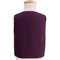 Babyhug Woven Full Sleeves Solid Color 4 Piece Party Suit with Bow Applique - Maroon