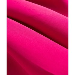 Babyhug Scuba Woven Sleeveless Partywear Fit and Flare Dress with Bow Applique - Dark Pink