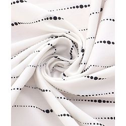 Babyhug 100% Cotton Breast Feeding Multi Purpose Nursing Scarf- Black