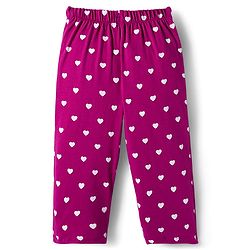 Babyhug Cotton Knit Full Sleeves Night Suit With Text & Heart Print - Purple