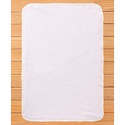 Babyhug Premium Cotton Knitted & Fur All Seasons Blanket - Off White