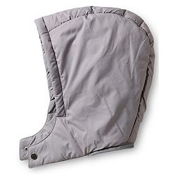 Babyhug Woven Full Sleeves Hooded Padded Jacket With Detachable Hood & Mountain Patch - Multicolor