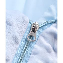 Babyhug Bubble Giraffe Embroidered 3 in 1 Baby Carry Nest Cum Sleeping Bag - Off White