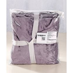 Babyhug Super Soft Coral Fleece Baby Blanket with Ultra-Soft Lightweight & Breathable Blanket  - Grey