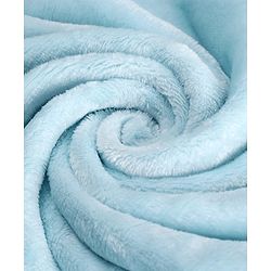 Babyhug Super Soft Coral Fleece Baby Blanket with Ultra-Soft Lightweight & Breathable Blanket  - Grey