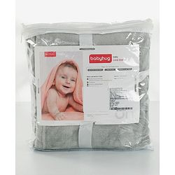 Babyhug Super Soft Coral Fleece Baby Blanket with Ultra-Soft Lightweight & Breathable Blanket  - Grey