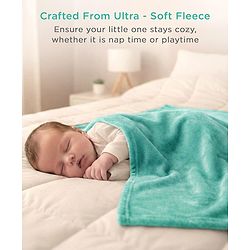 Babyhug Super Soft Coral Fleece Baby Blanket with Ultra-Soft Lightweight & Breathable Blanket  - Grey