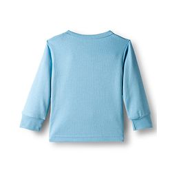 Babyhug Knit Full Sleeves Thermal Inner Wear Set - Light Blue