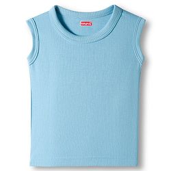 Babyhug Knit Full Sleeves Thermal Inner Wear Set - Light Blue