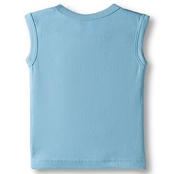 Babyhug Knit Full Sleeves Thermal Inner Wear Set - Light Blue